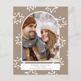 BUDGET Weihnachts-Star-Foto Personalisiert