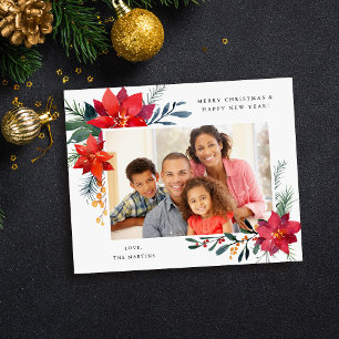 Budget Weihnachtsstern Rahmen H Foto Feiertag Flyer