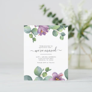 Budget Weve bewegt grüne Lila Eukalyptusbewegung