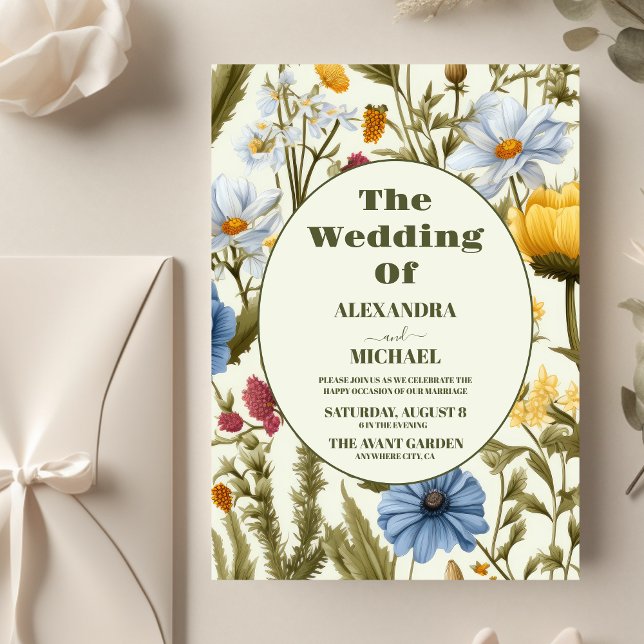 Budget Whimsical Wildblume Meadow Wedding (Von Creator hochgeladen)