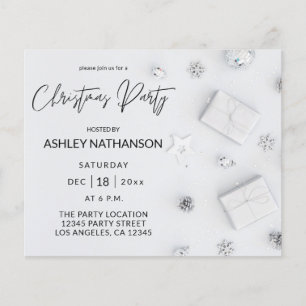 Budget White Pine Christmas Party Flyer