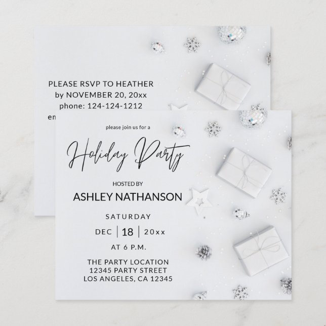 Budget White Pine Holiday Party (Vorne/Hinten)
