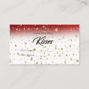 Budget Wie viele Kisses Bridal Game Endung Begleitkarte