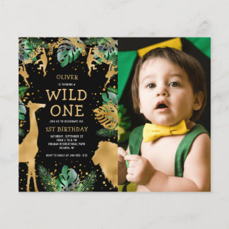 Budget Wild ein Foto Green Gold Black Geburtstag