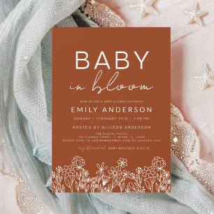 Budget Wildblume Baby in Bloom Baby Dusche