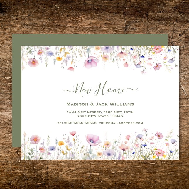 Budget Wildblume Neue Zuhause | Adressänderung (Von Creator hochgeladen)