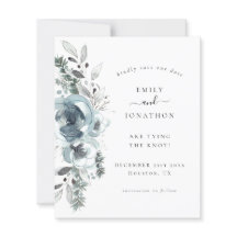 Budget Winter Florals Wedding Rett Date