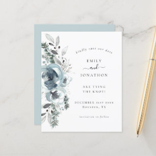 Budget Winter Florals Wedding Rett Date