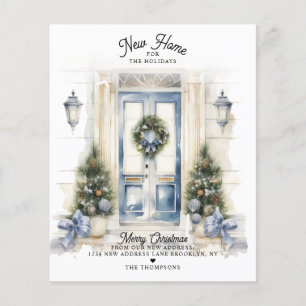BUDGET Winter White Christmas Door Neue Zuhause Mo