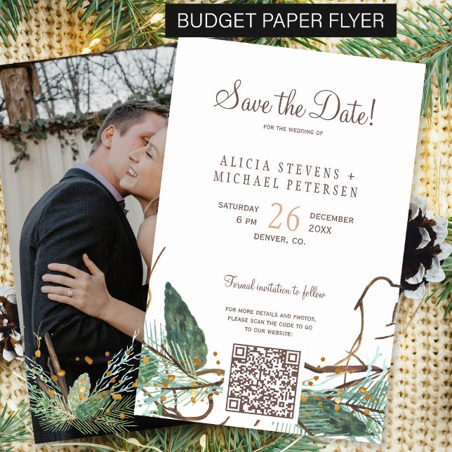 Budget Winterwald FOTO Hochzeit speichern das Datu Flyer (Von Creator hochgeladen)