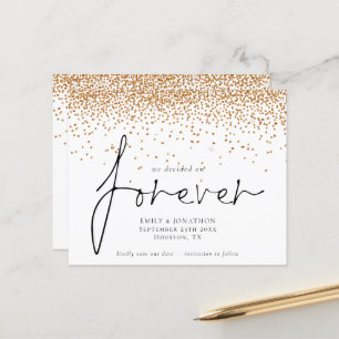 Budget Wir entschieden Forever Gold Glitzer Rett D