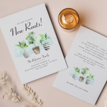 Budget Wir haben Boho Chic Pflanze bewegen Ankündi