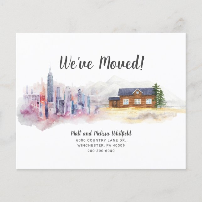 Budget Wir haben die Ankündigung "Umziehen Land" v (Vorderseite)