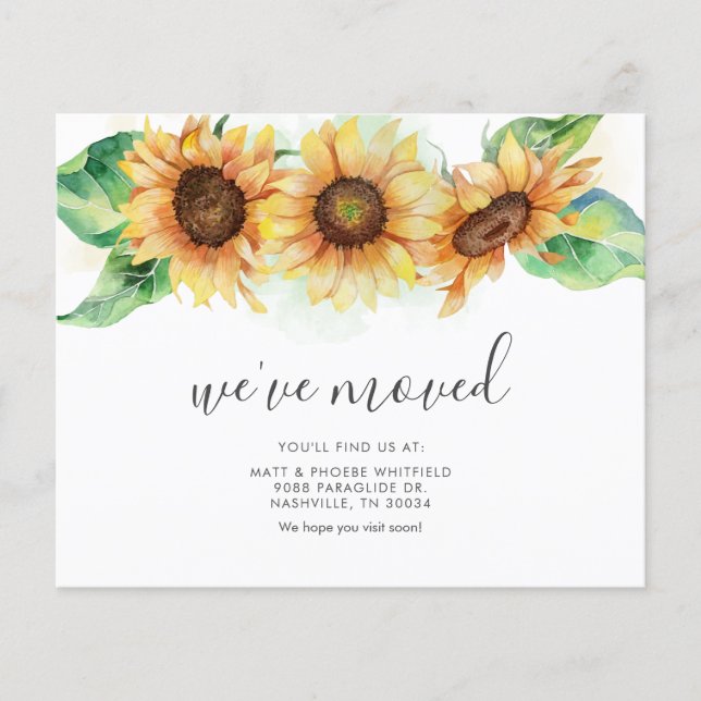 Budget Wir haben die Ankündigung zur Bewegung der  (Vorderseite)