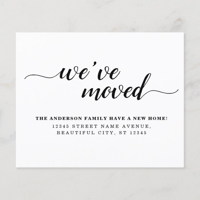 Budget Wir haben die neue Ankündigung, Zuhause zu  (Vorderseite)