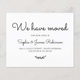 Budget Wir haben die neue Zuhause Moving Ankündigu