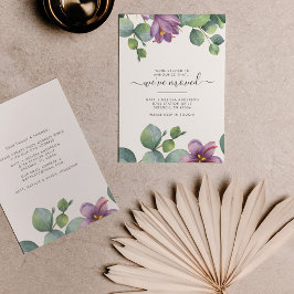 Budget Wir haben Eukalyptus Greenery Moving