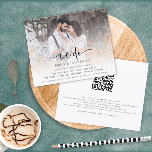 Budget Wir machen Foto Overlay QR Code Hochzeit Ei (Von Creator hochgeladen)