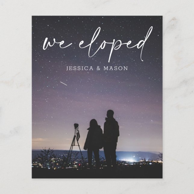 Budget Wir sind für handgeschriebene Einladung Fly Flyer (Vorne)