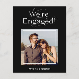 Budget Wir sind Verlobte Verlobung Ankündigung