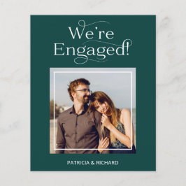 Budget Wir sind Verlobte Verlobung Ankündigung