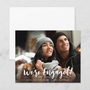 Budget Wir sind Verlobtes Minimalistisches Foto
