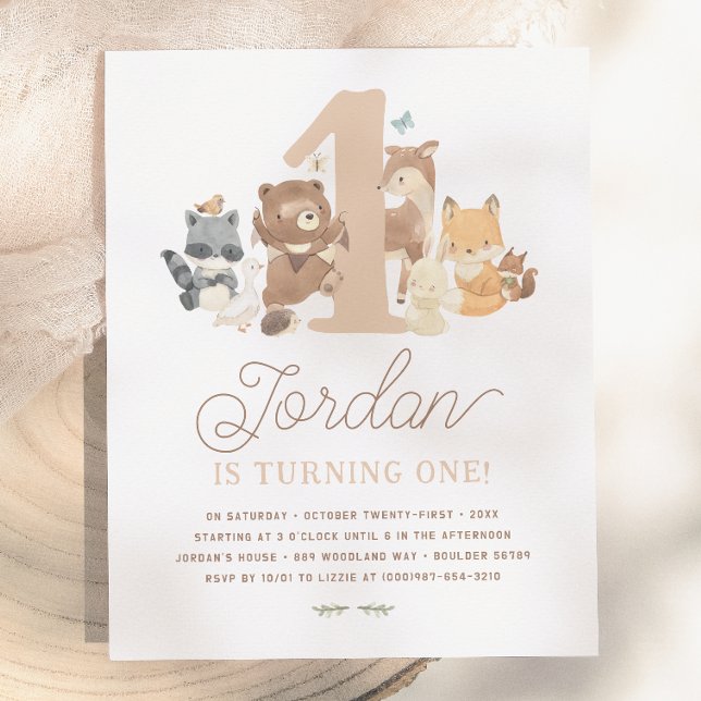 Budget Woodland Animes erste Geburtstagsparty (Von Creator hochgeladen)