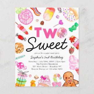 Budget ZWEI SWEET Candy Kids Candyland Geburtstag