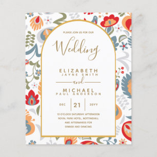 BUDGET Zweisprachiges Spanisches Englisch Boda Wed