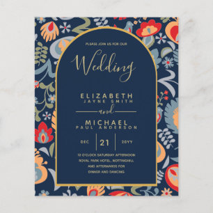 BUDGET Zweisprachiges Spanisches Englisch Boda Wed
