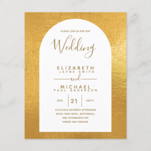 BUDGET Zweisprachiges Spanisches Englisch Boda Wed