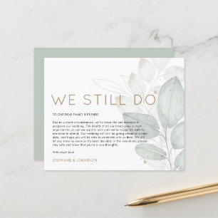 Budgetäre Hochzeit nach der Ankündigung