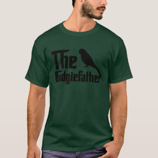 Budgethather Parrot Bird Vater Budgerigar Budgie T-Shirt