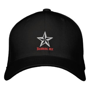 Budgetierung MX bestickt mit Star Hat Bestickte Baseballkappe