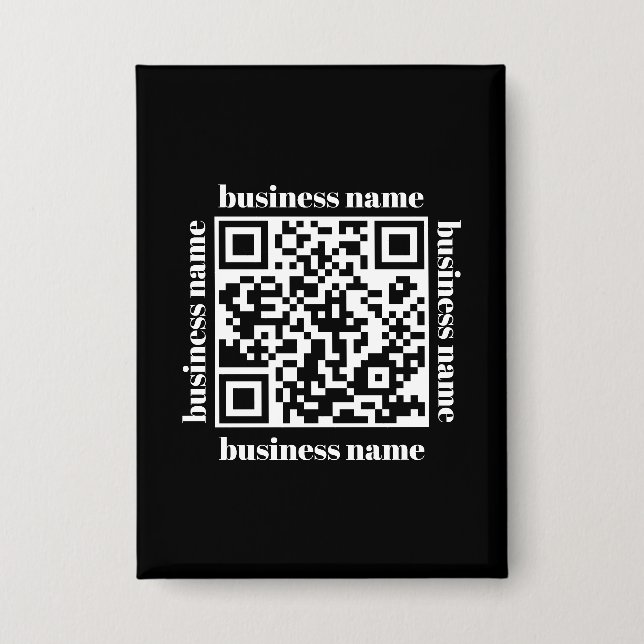 budgetminimalist QR-Code-Schlüsselanhänger für Unt Button (Vorderseite)