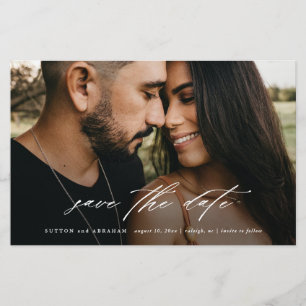 Budgetscript-Hochzeitsskripte Save the Date