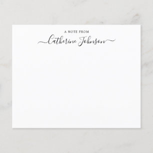 Budgetskriptkalligrafie Ein Hinweis aus der Note C