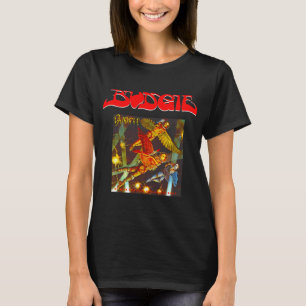Budgie-Albumcover-Klassische Heavy-Metal-Band Desi T-Shirt