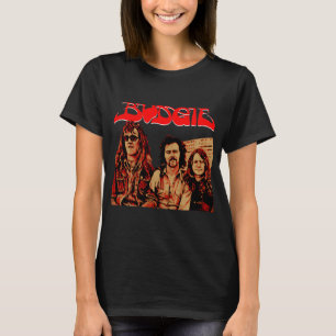 Budgie-Bandmitglieder Classic Rock Metal Portrait T-Shirt