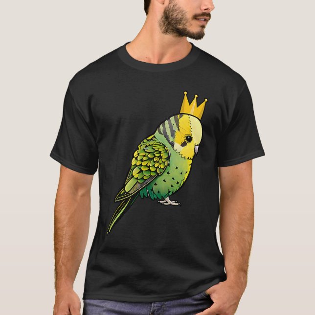 Budgie Bird Parakeet For Budgerigar Owner 1 T-Shirt (Vorderseite)