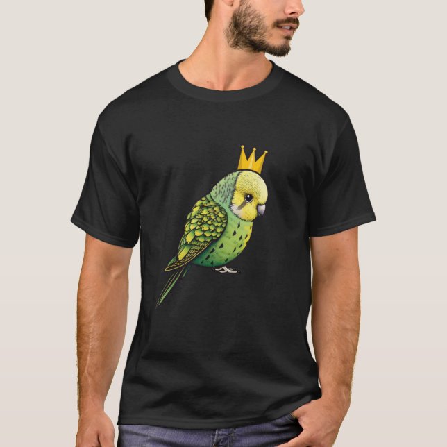 Budgie Bird Parakeet For Budgerigar Owner  1 T-Shirt (Vorderseite)