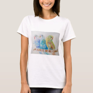 Budgie Budgerigar Birds Bird Wildlife T Shirt