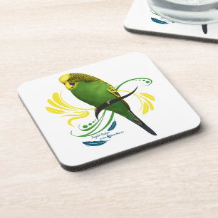 Budgie Getränkeuntersetzer