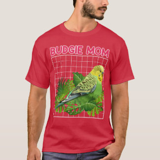 Budgie Mama Bird-Liebhaber Vogelvögel Eigentümer J T-Shirt