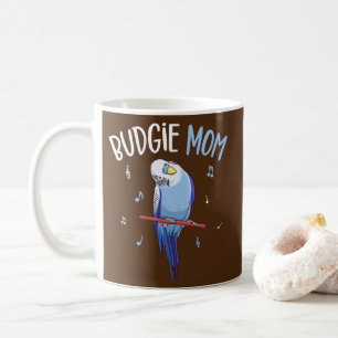 Budgie Mama Parakeet Budgerigar Womens Funny Kaffeetasse