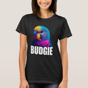 Budgie Niedliche Budgie Budgerigar Rainbow Bird Lo T-Shirt