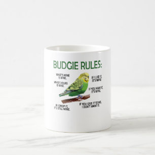 Budgie Owner Budgie Lover Parakeet Bird Budgerigar Kaffeetasse