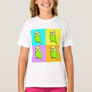 Budgie Pop-Art T-Shirt