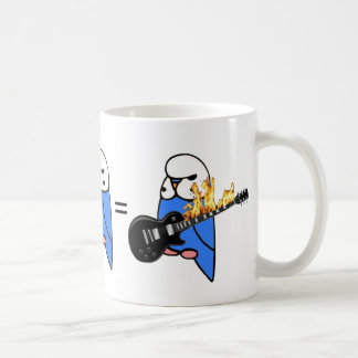 Budgie rockt Mathe Kaffeetasse