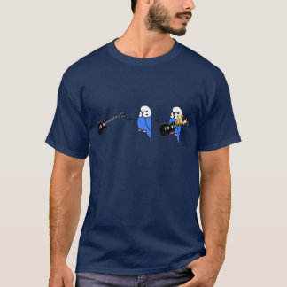 Budgie schaukelt Mathe T-Shirt